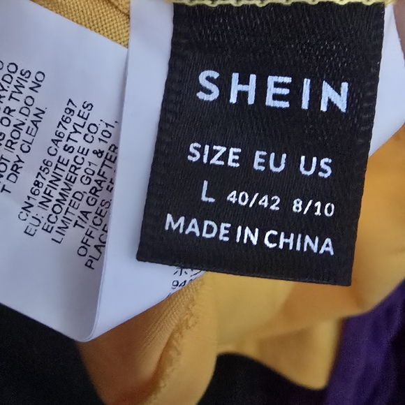SHEIN Vibrant Yellow, Red, and White Tank Tops Lot (3) - Picture 7 of 7